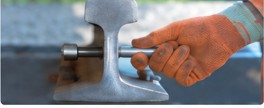 Cold Bolt Hole Expansion on Rail